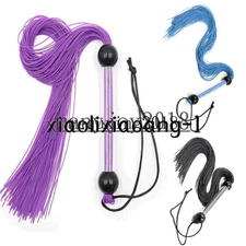 Soft Silicon Whip Flogger Restraint Sexy Whip Flogger Riding Crop Hight Quality
