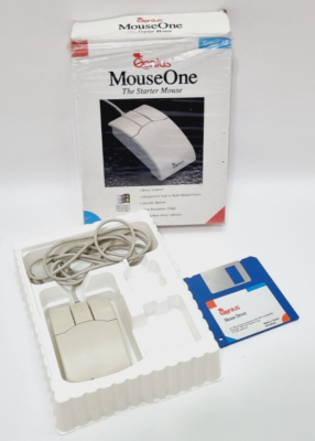 Vintage Genius Mouse one the starter Mouse Serial 3B | eBay
