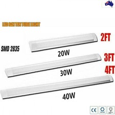 1-10Pcs LED Slim Ceiling Batten Light Daylight 60 90 120CM Coolwhite 6500K 2-4FT