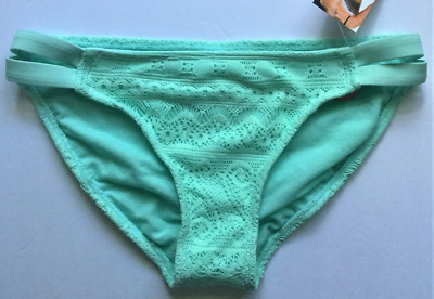 Summer Crush Big Girls Swim Bikini Botto Green 16 Junior