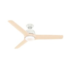 HUNTER 54 FRESH WHITE 6 SPEED REMOTE LED LIGH...