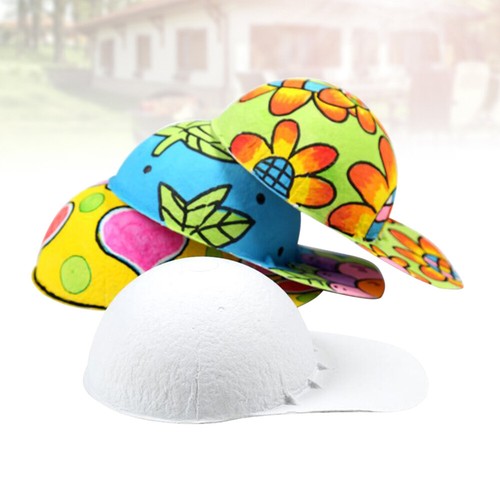 4 PCS Blank Baseball Caps Painting Polyester Sports Youth Hat eBay