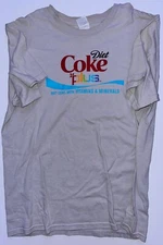 PreOwned Men's Gildan Diet Coke Large Grey T-Shirt