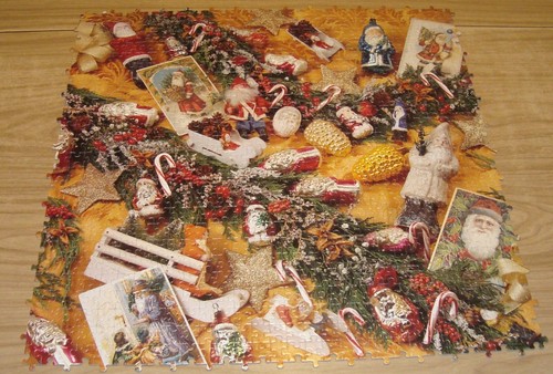 Tis the Season Impossibles BePuzzled 750 Pc + 5 Extra Jigsaw Puzzle Complete 24" - Picture 2 of 3