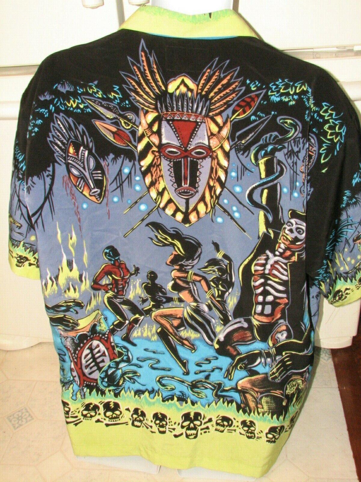 La Rocka BC Ethic shirt Vintage Black Magic Voodo… - image 3