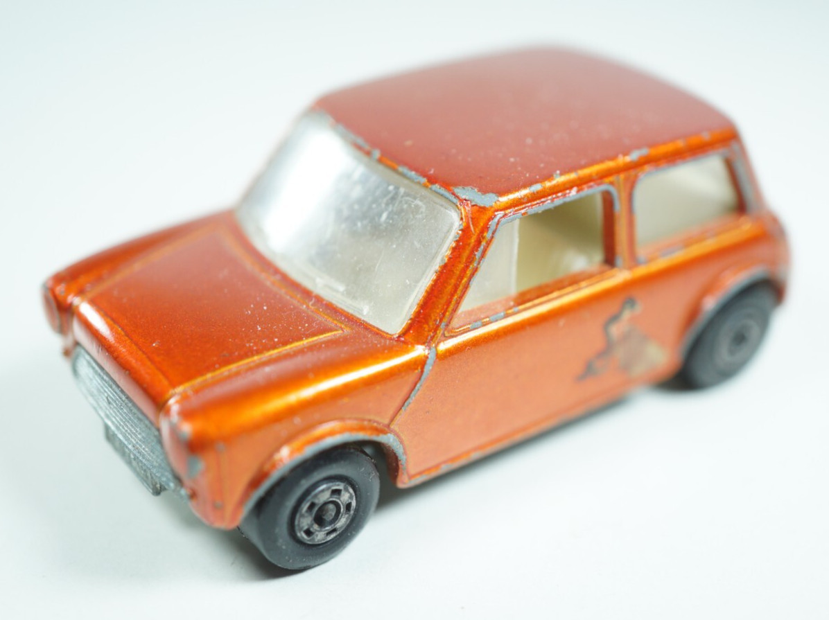 イギリスSuperfast製　29番　RACING MINI Matchbox 29d, Racing Mini - Free Price Guide & Review