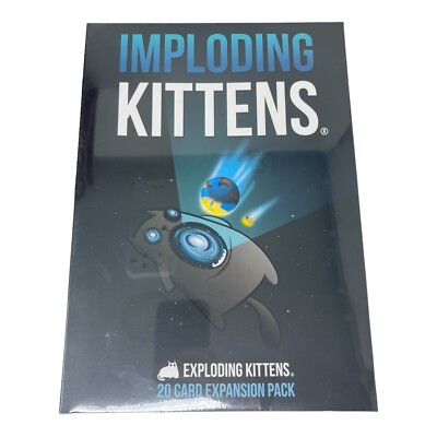 Imploding Kittens Exploding Kittens Card Expansion Pack