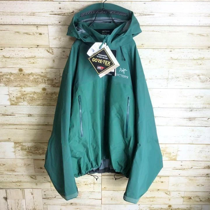 ARC'TERYX BETA AR Jacket Gore-Tex Green DARK Elysium Size XL