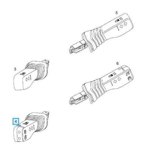 CRUISE CONTROL STALK GENUINE VAUXHALL ASTRA H ZAFIRA B VXR CDTI SRI NEW - Picture 6 of 12