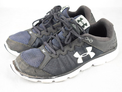 Under Armour Ua Micro G Assert 6 EU 43 US 9,5 schwarz weiß Herren 1266224-001