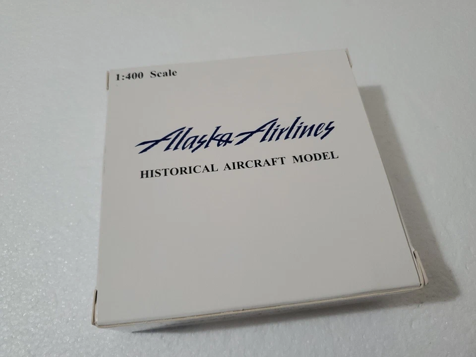 Aeroclassics 1/400 Diecast Alaska Airlines DC-6 Golden Nugget N6118C NEW IN BOX! - Image 4 of 4