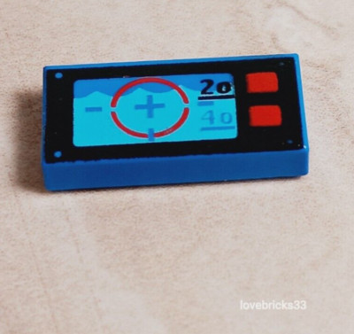 LEGO Video Game Handheld Water Sports Periscope Target DEEP SEA SONAR 1x2 Print