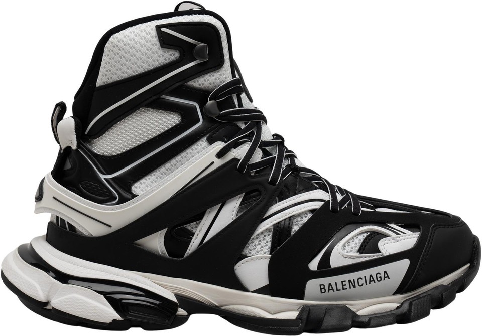 Balenciaga Track Hike Black White for sale | eBay