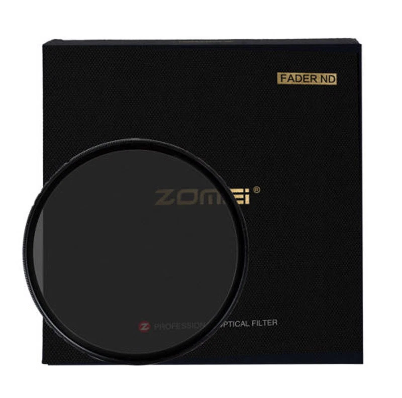 ZOMEI 67mm ABS Slim Adjustable Filtro Neutral Density ND2-400 Filter For Camera - Image 2 of 4
