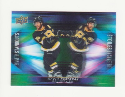 2023-24 Tim Hortons David Pastrnak Symmetry Standouts # 3D-7  '' READ SHIPPING ''