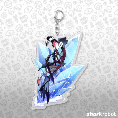 NEW 2025 Helluva Boss BLITZ + STOLAS ICE KISS 3” Acrylic Keychain