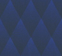 New Walls Vliestapete Grafische Rauten Blau Schwarz Glitzer 37419-1 (3,37€/1Qm)