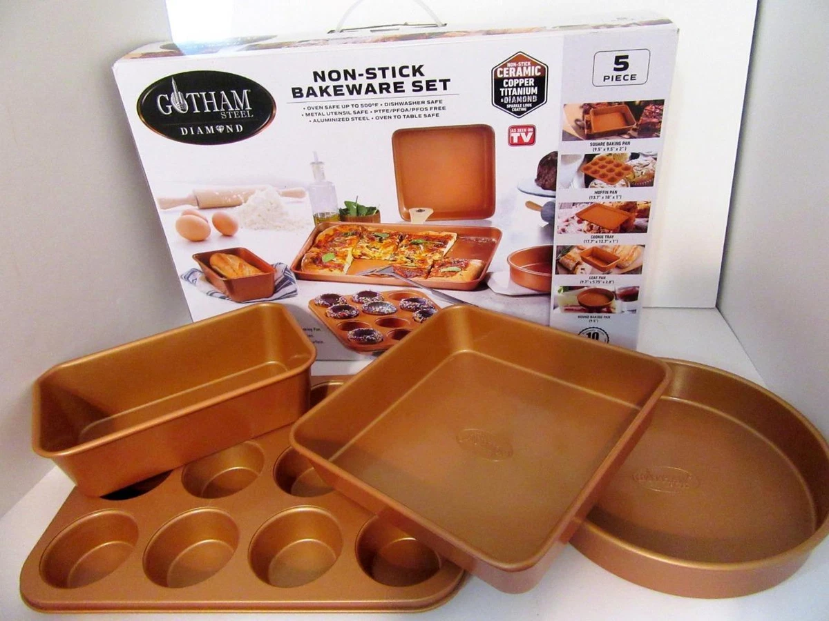 Gotham Steel 12 Cup Nonstick Muffin Pan