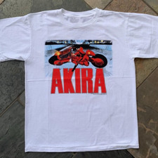 Vintage AKIRA 1988 T-Shirt Anime New Gildan Double Side