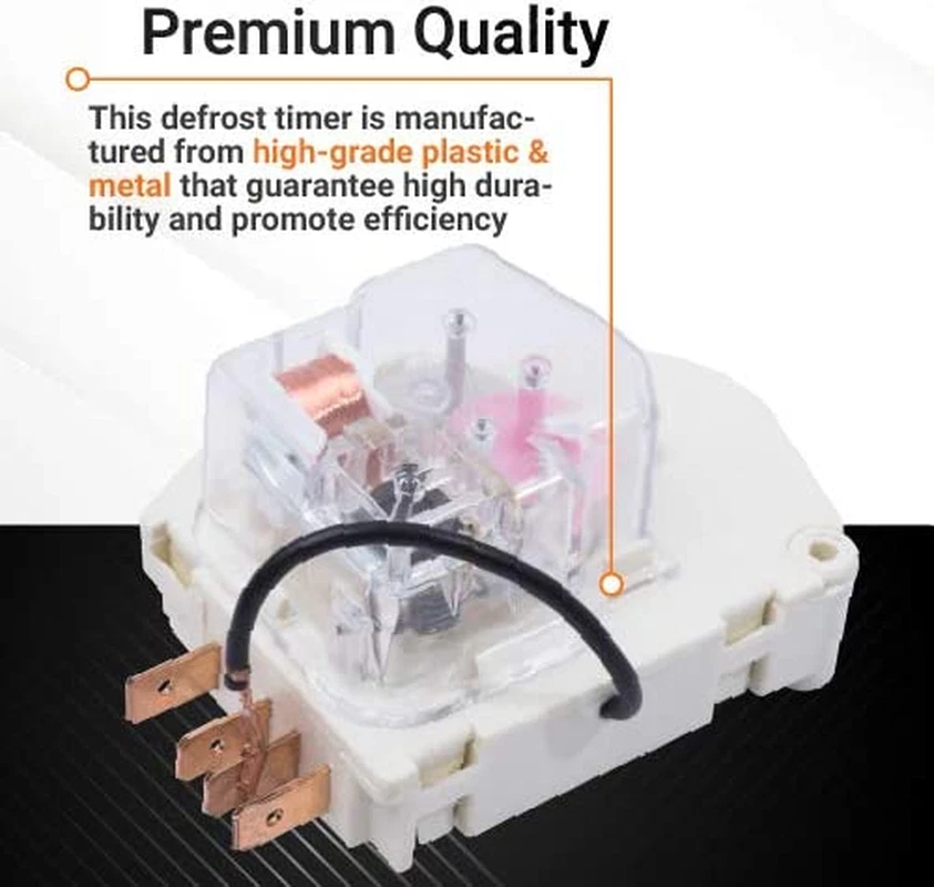 [Upgraded] Ultra Durable W10822278 Refrigerator Freezer Defrost Timer by  - Easy - Image 4 of 4