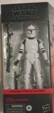 Hasbro Star Wars Black Series Phase 1 One Clone Trooper Attack of the Clones