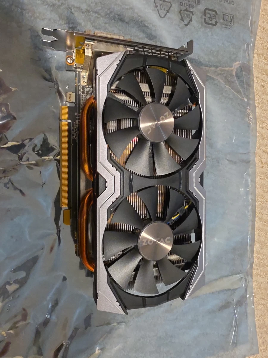 ZOTAC NVIDIA GeForce GTX 1060 6 GB Memory Computer Graphics Cards