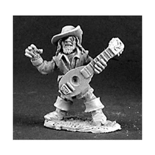 Reaper Dark Heaven Metal 28mm Fynch Brassfrog - Gnome Bard Pack New