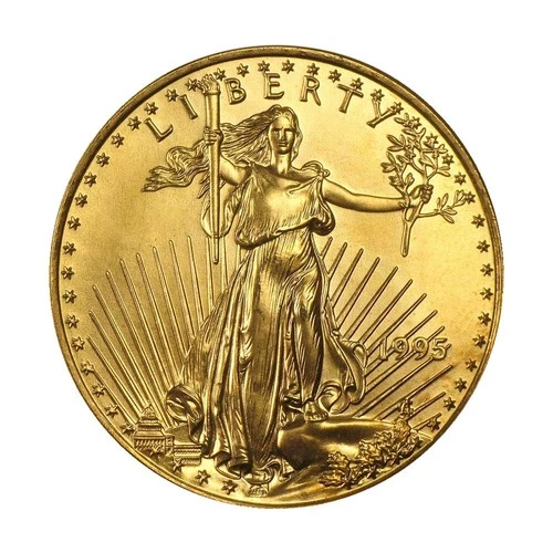 1995 American Gold Eagle 1/2 oz — photo from the most recent tracked eBay sale