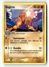 Pokemon Card Dugtrio LP FireRed & LeafGreen Rare 22/112