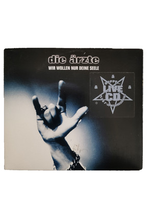 Die Ärzte   Wir wollen nur deine Seele (Doppel Live CD)   gebraucht