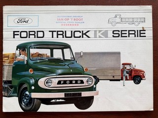 Prospekt / brochure LKW Ford Truck K Serie MY 1965