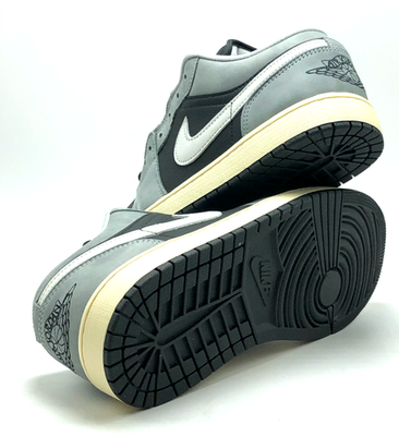 Size 9 - Air Jordan 1 Low Light Smoke Grey for sale online | eBay