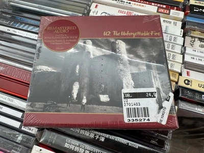 U2 : 2CD THE UNFORGETTABLE FIRE - EU REMASTERED AUDIO STILL SEALED - Bild 1 von 2