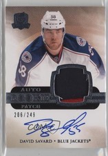 2011-12 Upper Deck The Cup Rookie 206/249 David Savard #157 Patch Auto 0bz8