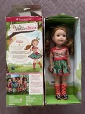 American Girl FGD39 14.5 in WellieWishers Willa Doll Original Box Rare 