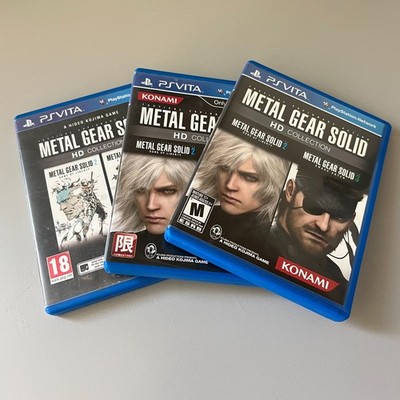 Metal Gear Solid HD Collection PS Vita Sons of Liberty and Snake Eater CIB