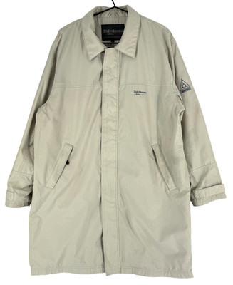 Didriksons Men Microtech Trench Coat Jacket Size M
