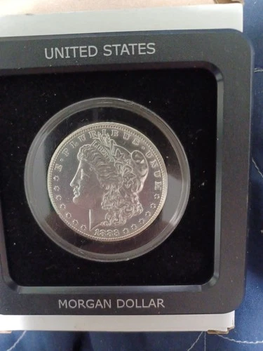 1883 CC Morgan Silver Dollar  BU