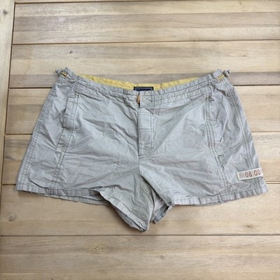 Y2K American Eagle Cargo Shorts Womens Size 8 Khaki Utility Outdoor Casual VTG
