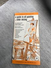 A Guide To Oil Painting & Color Mixing Vintag...