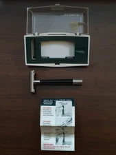 Schick Old School Double Edge Razor With Case Never Used New