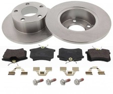 Bremsensatz Scheibenbremse Hinterachse für AUDI SKODA VW A6 C5 Avant SUPERB I