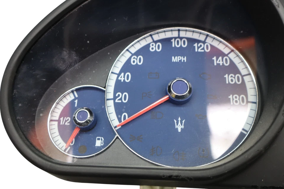 03-08 Maserati Quattroporte Instrument Gauge Cluster Velocímetro 238578 OEM Foto 4 de 4