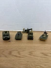Vintage Matchbox/Lesney Superfast Army Lot of 5 - Includes Tank, Airboat & More