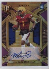 2021 Panini Gold Standard Rookies Rose 21/25 Mike Strachan Michael #192 Auto 6q5