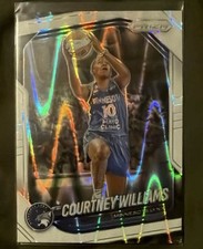 Panini 2025 White Seismic Prizm WNBA Courtney Williams 