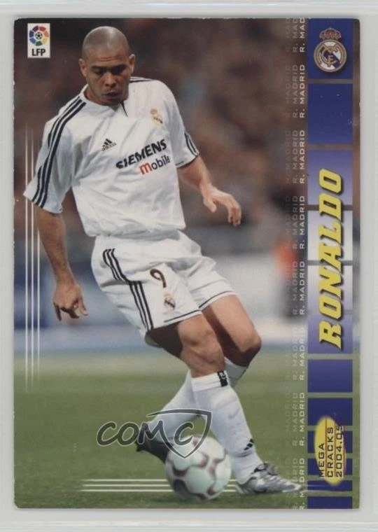 2004-05 Panini Megacracks MGK La Liga - Ronaldo #179 for sale | eBay