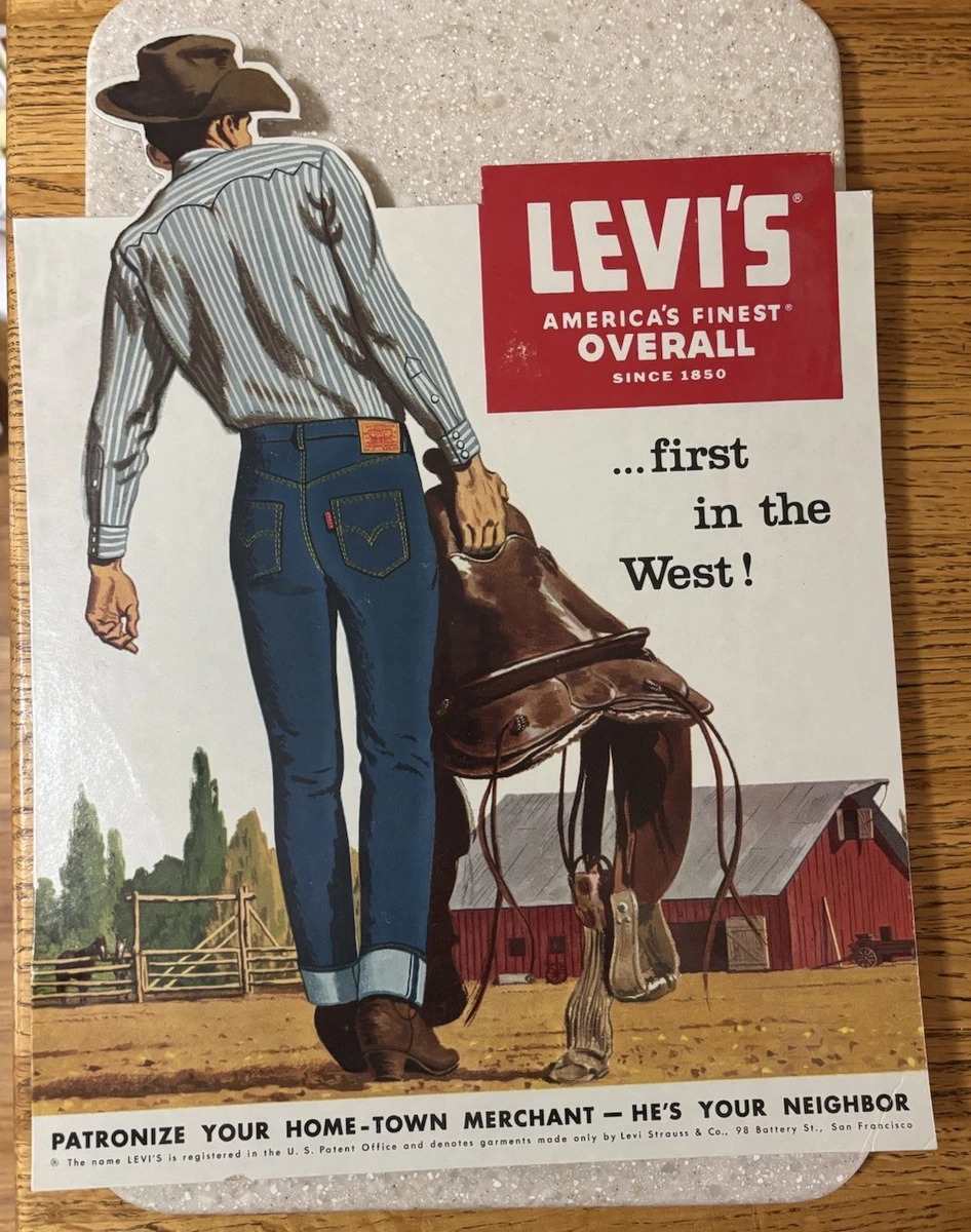 Levis Sign In Collectible Advertising Store Displays for sale | eBay