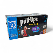 Huggies Pull-Ups Night Time Training Pants for Boys Size 3T-4T - 96 Count