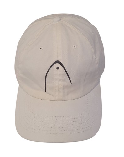Vintage 80s 90s Head Tennis Strapback Hat Cap White Embroidered Penn - Picture 1 of 8